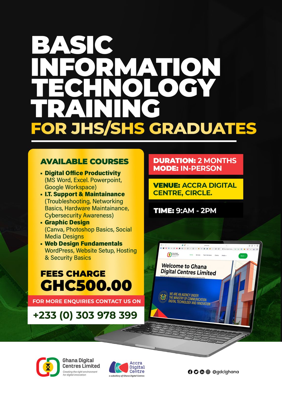 GDCL I.C.T Training